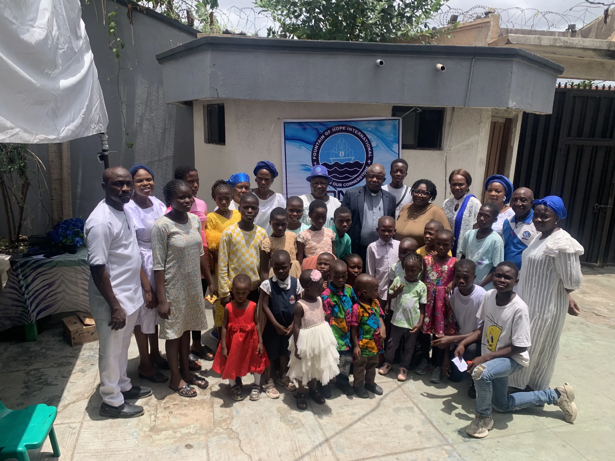 A visit from Fountain of Hope